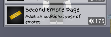 ⭐Jujutsu Shenanigans Second Emote Page⭐