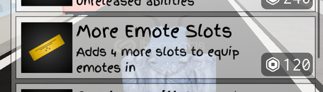 ⭐Jujutsu Shenanigans More Emote Slots⭐