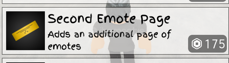 Jujutsu Shenanigans Second Emote Page