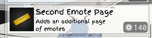 ⭐Jujutsu Shenanigans Second Emote Page⭐