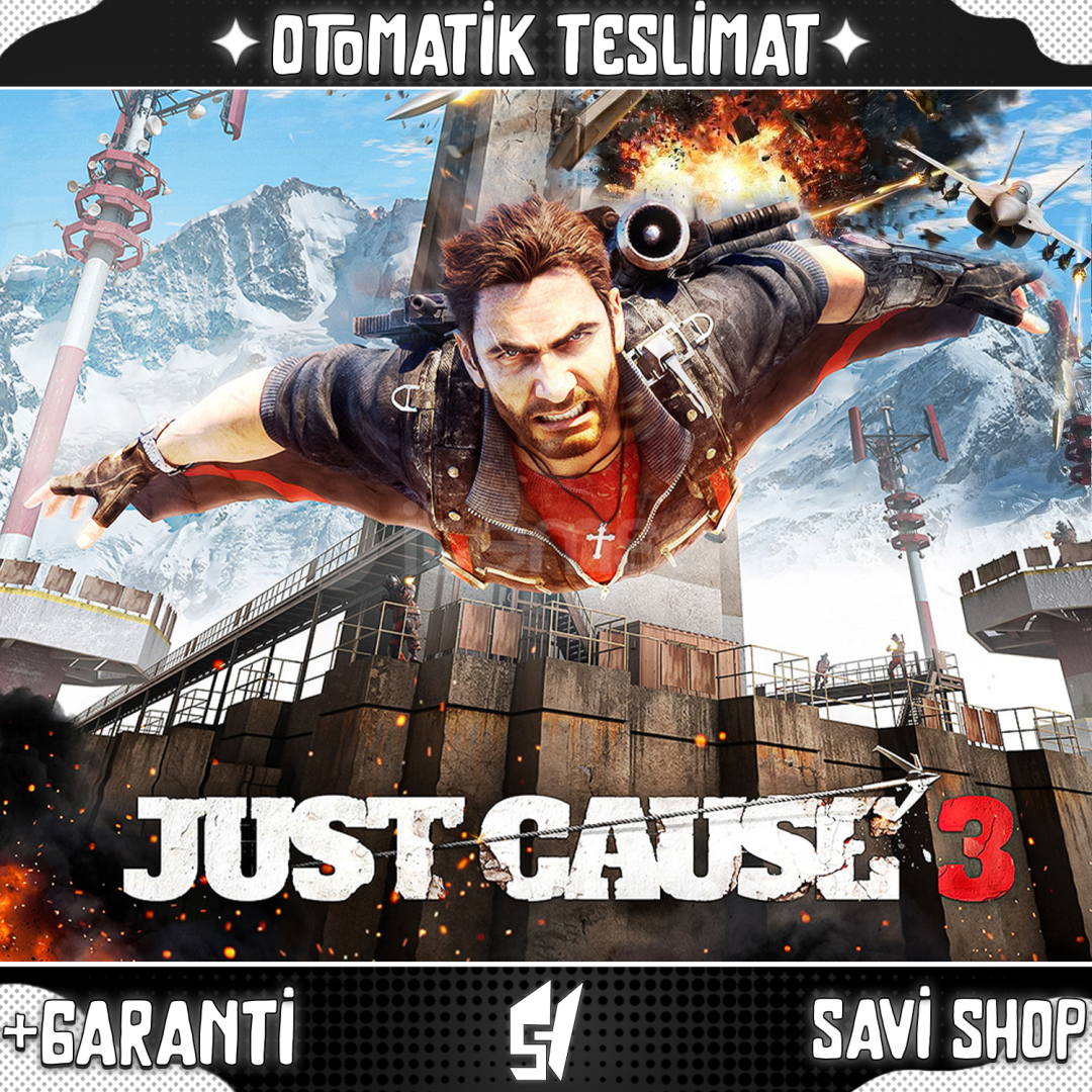 JUST CAUSE 3 + GARANTİ JUST CAUSE 3 + GARANTİ