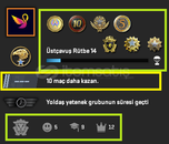 KAÇMAZ ! FACEİT ! 7 MADALYA 320 WİN 541 SAAT