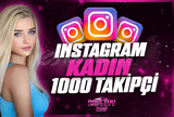 ☘️[KADIN]☘️1000 TAKİPÇİ GARANTİLİ☘️