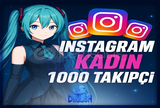 [KADIN] 1000 TAKİPÇİ GARANTİLİ