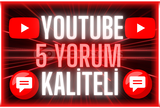 ❤️ [KADIN] YOUTUBE +5 ÖZEL YORUM [KALİTELİ] ❤️