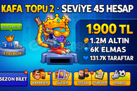 KAFA TOPU Emek Hesabı Temiz Hesap ACİL SATILIK 