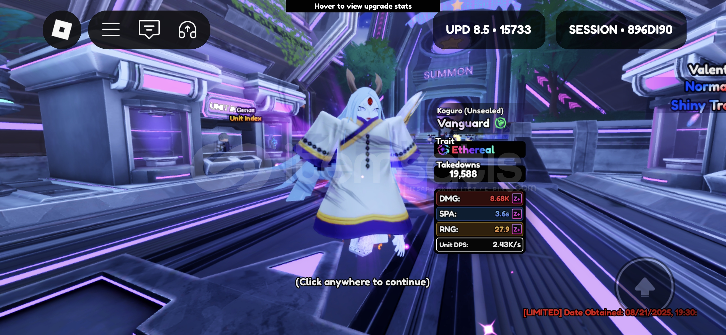 Kaguya | Koguro (Evolve) Full Z+ Stats 60 Level Kaguya | Koguro (Evolve) Full Z+ Stats 60 Level