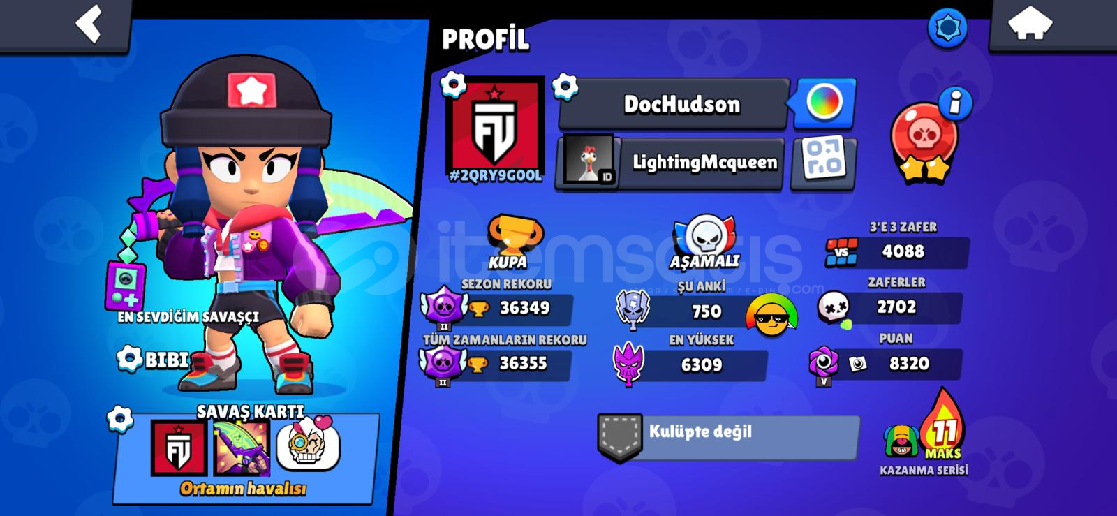 KAHRAMAN BİBİLİ CLASH ROYALE 9.500 KUPALI KAHRAMAN BİBİLİ CLASH ROYALE 9.500 KUPALI