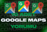 ⭐(Kalıcı) 10 Adet Türk Google Maps Yorum