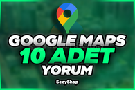 ⭐[KALICI] 10 ADET TÜRK GOOGLE MAPS YORUM⭐