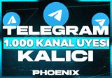 ✨[KALICI]✨1.000 Gerçek Kanal/Grup Üyesi✨