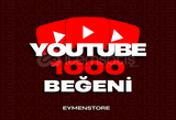 ⭐[KALICI] 1000 YOUTUBE BEĞENİSİ