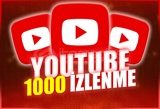 ⭐[KALICI] 1000 YOUTUBE İZLENME GARANTİLİ