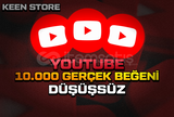 ⭐[KALİTELİ!] 10.000 YOUTUBE BEĞENİ