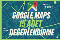 15 ADET TÜRK GOOGLE MAPS YORUM 