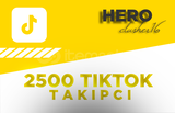 ⭐(GARANTİLİ) 2500 TİKTOK TAKİP KALİTELİ HESAP⭐