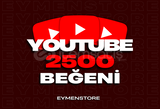 ⭐[KALICI] 2500 YOUTUBE BEĞENİSİ