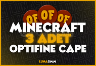 [Kalıcı] 3x OptiFine Cape / Pelerin (Minecraft)