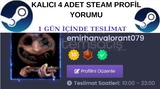 KALICI⭐ 4 HESAPTAN İSTENİLEN YORUM ATILIR