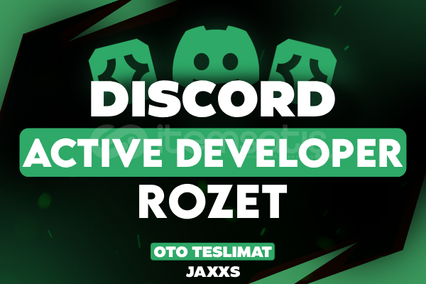 Discord Active Developer Rozet - Kalıcı Discord Active Developer Rozet - Kalıcı