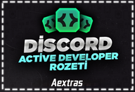 ⭐(Kalıcı) Active Developer Rozeti⭐