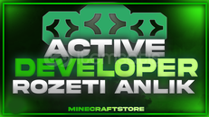 ⭐(Kalıcı) Active Developer Rozeti