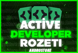 ✨Kalıcı | Active Developer Rozeti