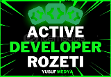 ⭐️[KALICI] Active Developer Rozeti ⭐️