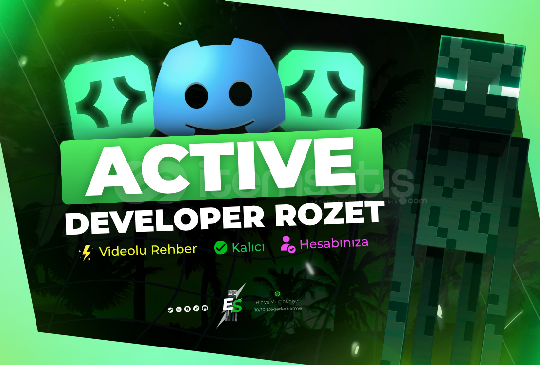 ⚡Kalıcı Active Developer Rozeti⚡ ⚡Kalıcı Active Developer Rozeti⚡