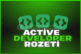 ⭐️[KALICI] Active Developer Rozeti ⭐️