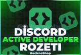 ⭐ KALICI | ACTİVE DEVELOPER ROZETİ / ANLIK ⭐