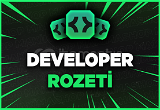 [KALICI] Active Developer Rozeti + GARANTI