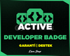 ⭐(KALICI) ACTİVE DEVELOPER ROZETİ HIZLI TESLİM⭐