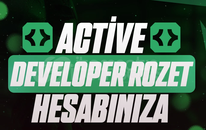 [KALICI+ANINDA] DİSCORD ACTİVE DEVELOPER BADGE 