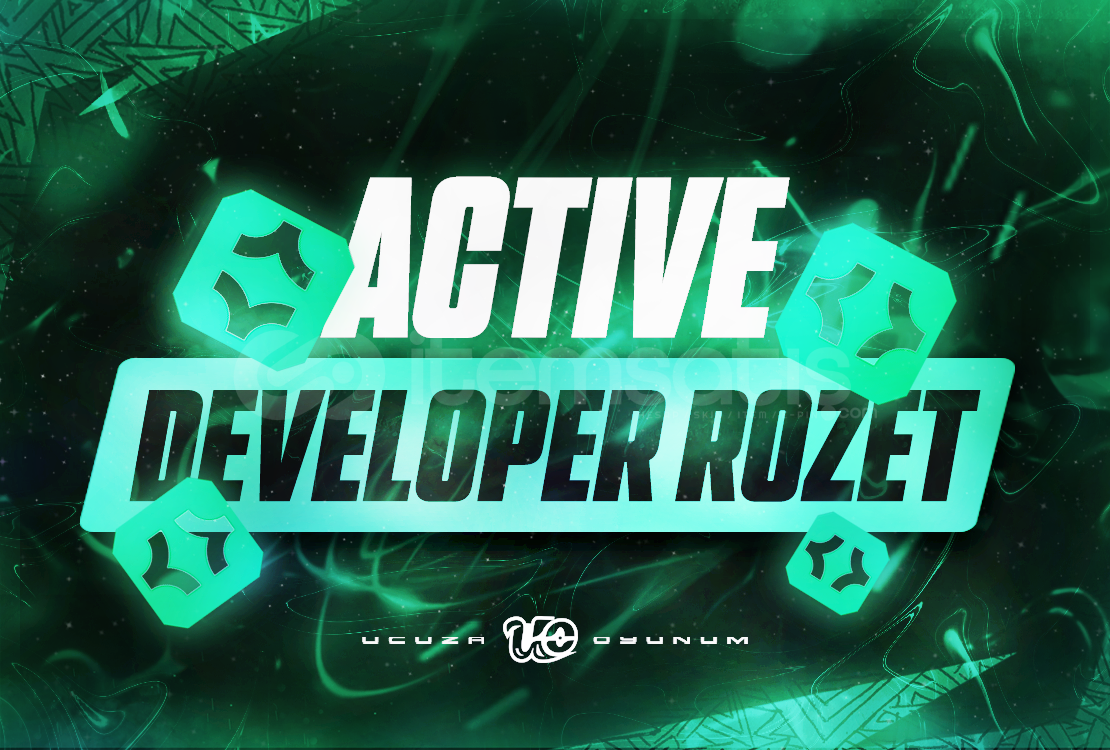 Kalıcı | Discord Active Developer Rozeti Kalıcı | Discord Active Developer Rozeti