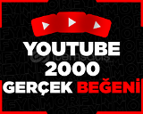 ⭐[KALICI + GARANTİLİ] YouTube 2000 Beğeni⭐