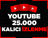 ⭐[KALICI + GARANTİLİ] YouTube 25.000 İzlenme⭐
