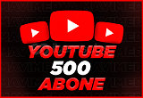 ⭐(KALICI) [GARANTİLİ] YouTube 500 Abone⭐