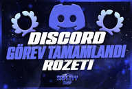☘️(KALICI)Görev Tamamlandı Rozeti☘️