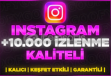 (KALICI) INSTA 10000 İZLENME KEŞFET ETKİLİ