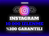 ⭐KALICI⭐ Instagram 10.000 Adet Gerçek İzlenme