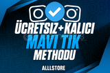 ⭐️[KALICI] İNSTAGRAM MAVİ TİK METHOD [2 ADET]⭐️
