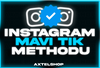 ⭐[KALICI] INSTAGRAM MAVİ TİK METHOD⭐