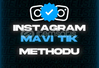 ⭐[KALICI] INSTAGRAM MAVİ TİK METHOD⭐