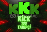 ⭐ KALICI ⭐ Kick | 100 Takipçi 