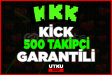 ⭐(KALICI)⭐KİCK 500 TAKİPÇİ⭐