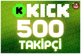 ⭐ Kick 500 Takipçi + 365 Gün Garanti ⭐