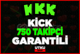 ⭐(KALICI)⭐KİCK 750 TAKİPÇİ⭐