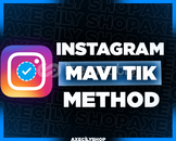 ⭐️[KALICI]⭐️ Mavi Tik Methodu | Instagram 