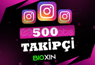 Kalıcı+Ömür Boyu Garantili 500 Instagram Takipçi